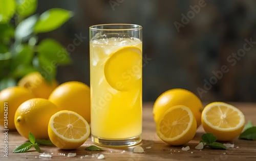 Lemon fresh juice photography 