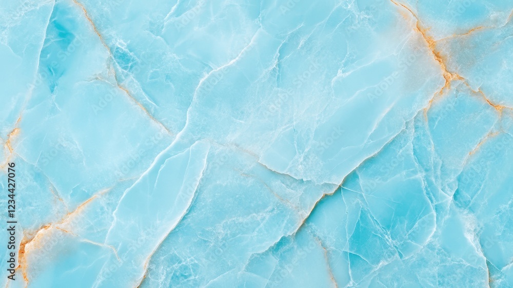 Fototapeta premium High Resolution Seamless Light Blue Marble Texture for Elegant Backgrounds and Designs