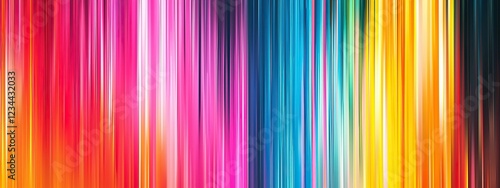 Vibrant glitch patterns featuring fragmented pixels and bold streaks dancing together