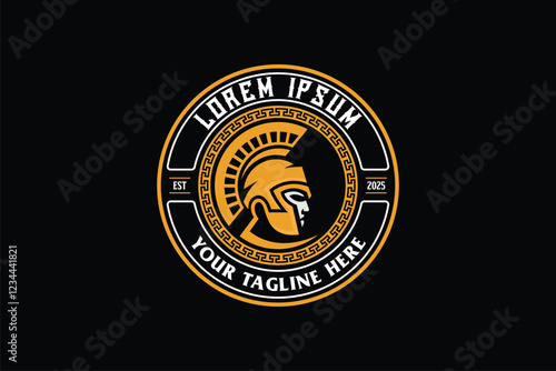 spartan vector image logo template