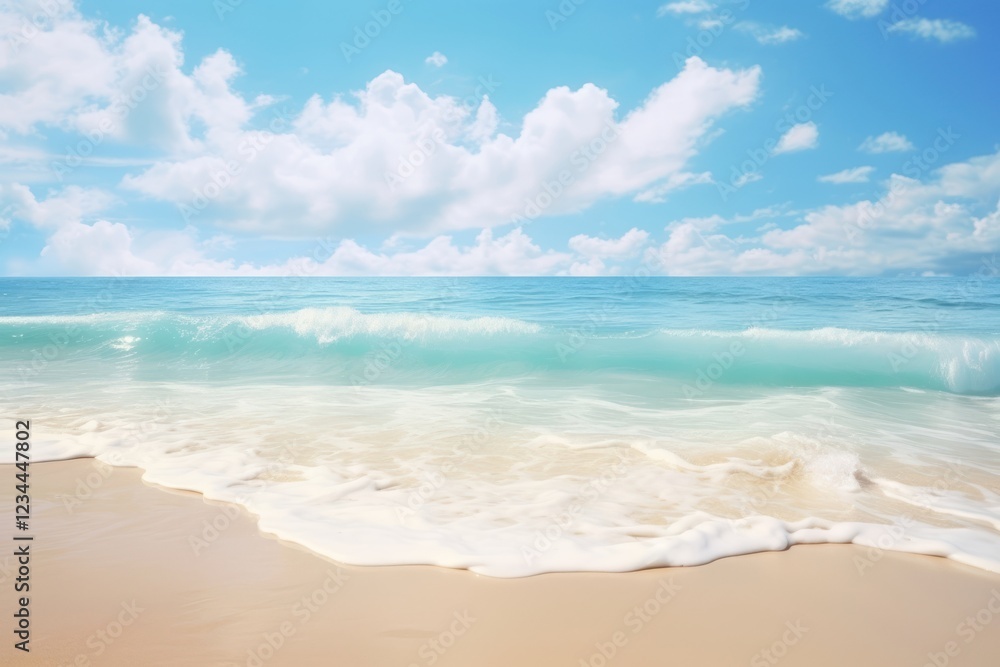 Fototapeta premium Beach outdoors horizon nature.