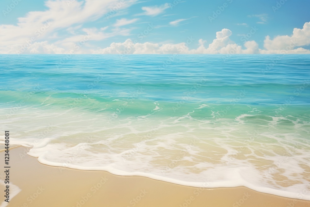 Fototapeta premium Beach outdoors horizon nature.