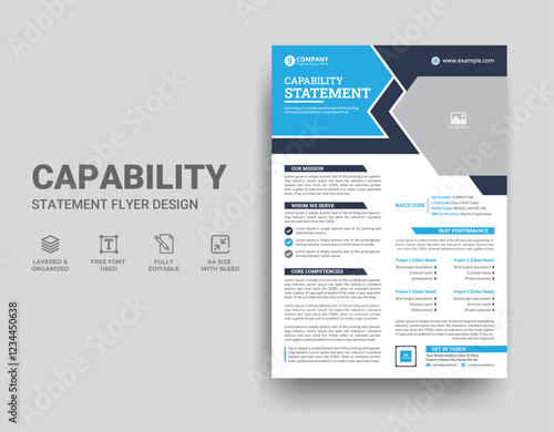 Capability Statement Template Design