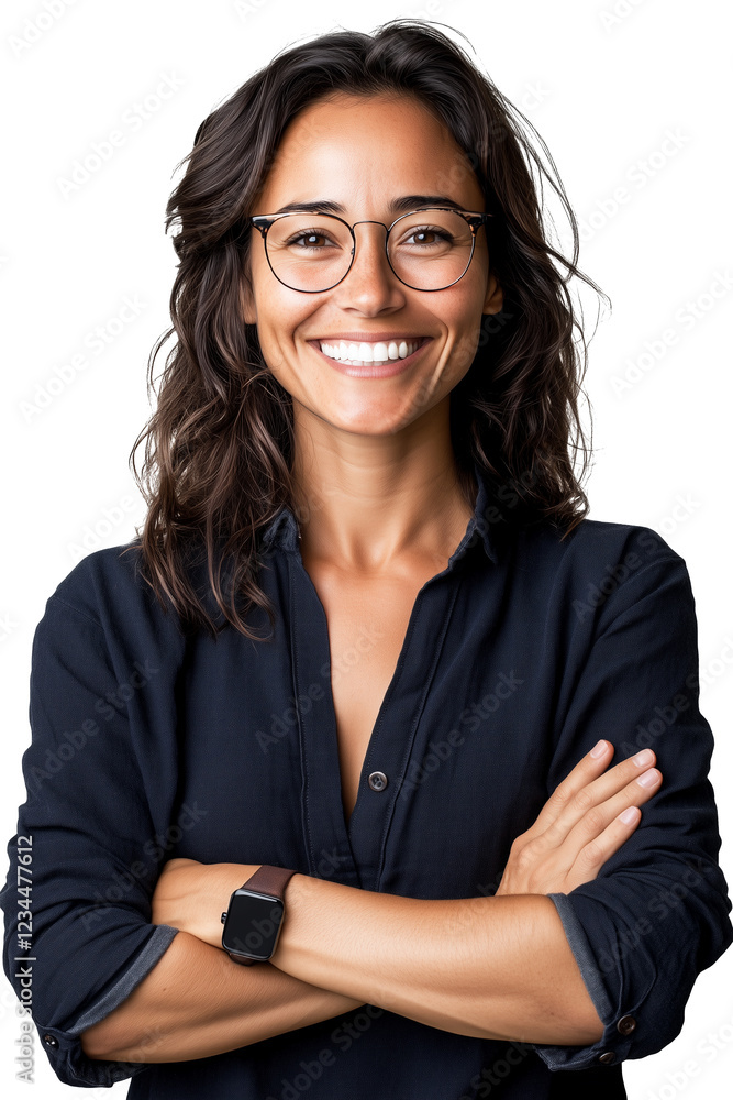 An office worker smiling arm in arm, realistic and spontaneous, human image source An office worker smiling arm in arm, realistic and spontaneous, human image source