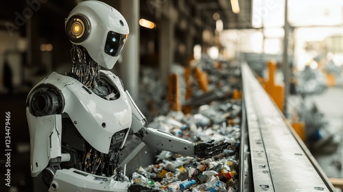 Advanced Robot for Waste Sorting Operations