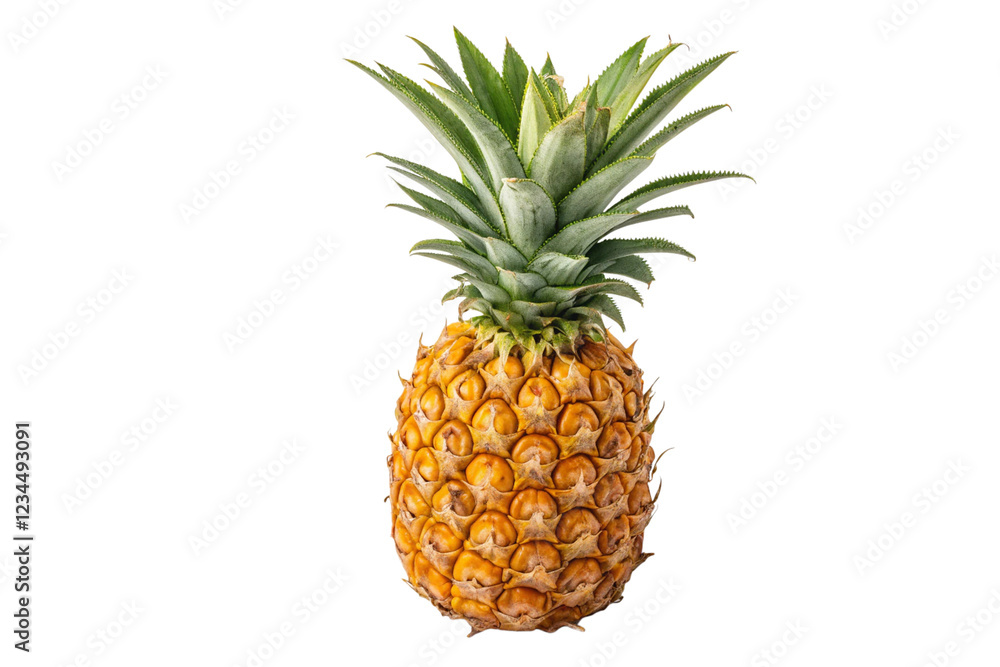 Pineapple isolated on transparent background Pineapple isolated on transparent background