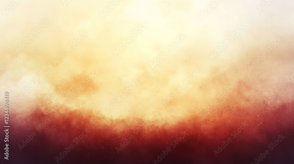 Warm sunset cloudscape, hazy sky, golden light, atmospheric background, design texture Warm sunset cloudscape, hazy sky, golden light, atmospheric background, design texture