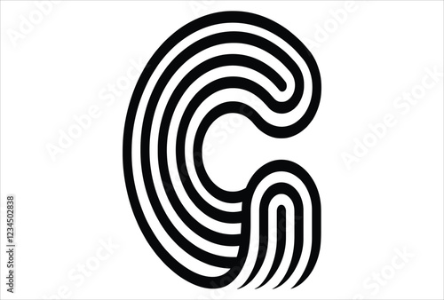 Elegant Letter G logo Vector Template Initial Letter G Logo Design. Creative And Modern G logo