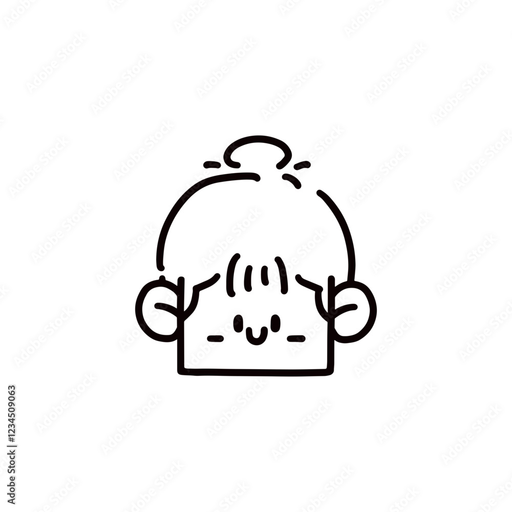 Obraz premium face cartoon design vector illustration