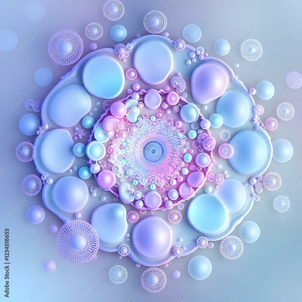 Ethereal Dreamscapes: Vibrant Apollonian Gasket Art Ethereal Dreamscapes: Vibrant Apollonian Gasket Art