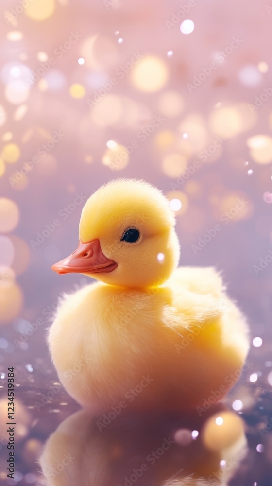 Cute baby duck animal bird beak. Cute baby duck animal bird beak.