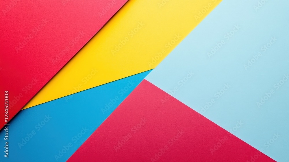 Colorful paper geometry background design Colorful paper geometry background design