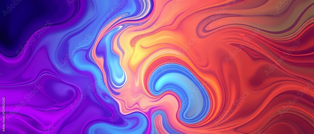 Ethereal Sunset Abstract Wall Art Ethereal Sunset Abstract Wall Art