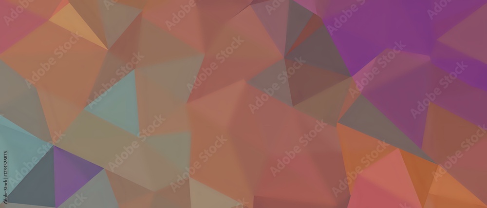 Obraz premium Vibrant Geometric Abstract Background