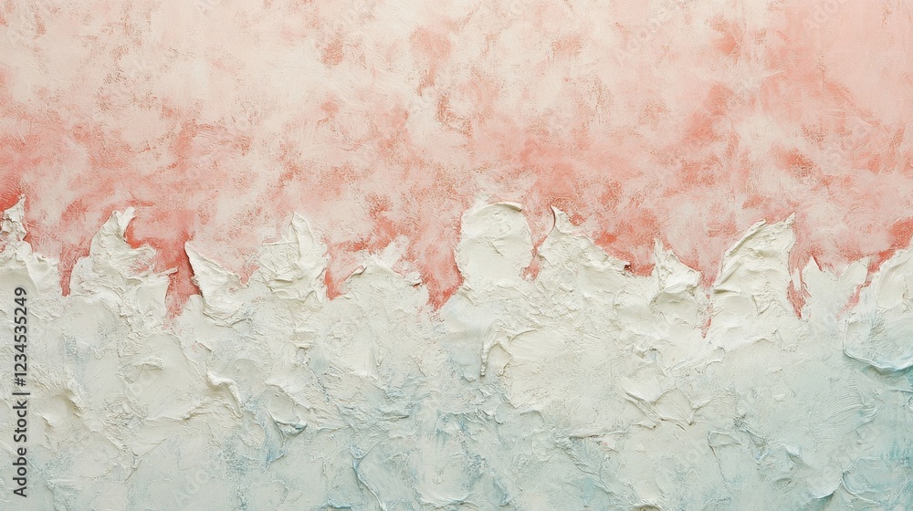 Fototapeta premium Pink and White Textured Background