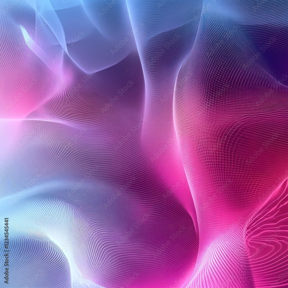 Abstract pink blue light waves flowing, digital art background, website design Abstract pink blue light waves flowing, digital art background, website design