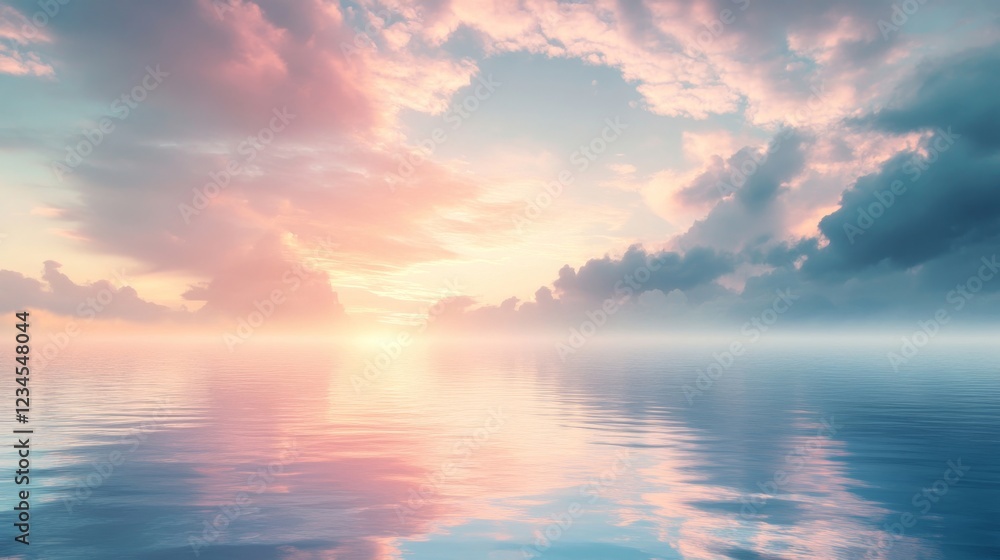 Fototapeta premium beautiful sky and clouds nature blue landscape