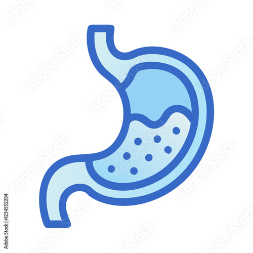 stomach icon design