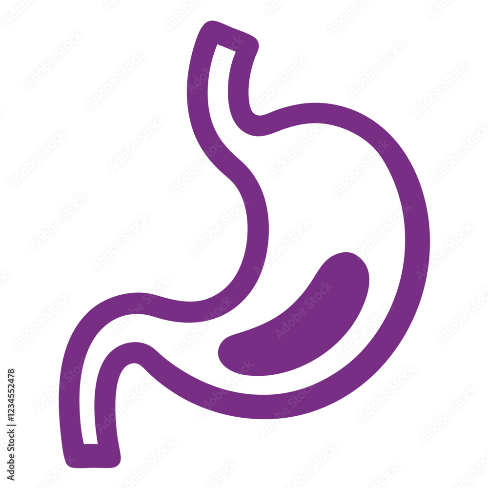stomach icon design stomach icon design