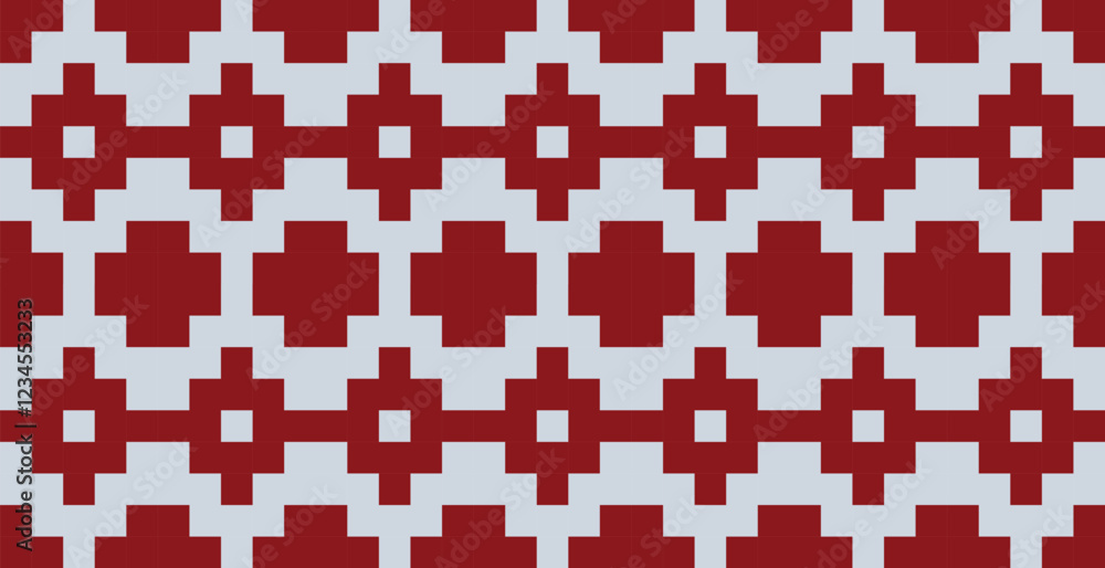 Classic geometric pattern. Maroon and gray pattern for web page, texture, paper, poster, fabric, textile. Raster copy of a vector file. Classic geometric pattern. Maroon and gray pattern for web page, texture, paper, poster, fabric, textile. Raster copy of a vector file.