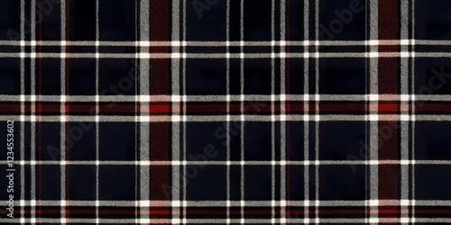 Navy Blue Red and White Pla...