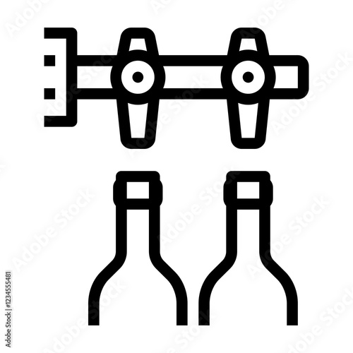 Line Bottom Icon