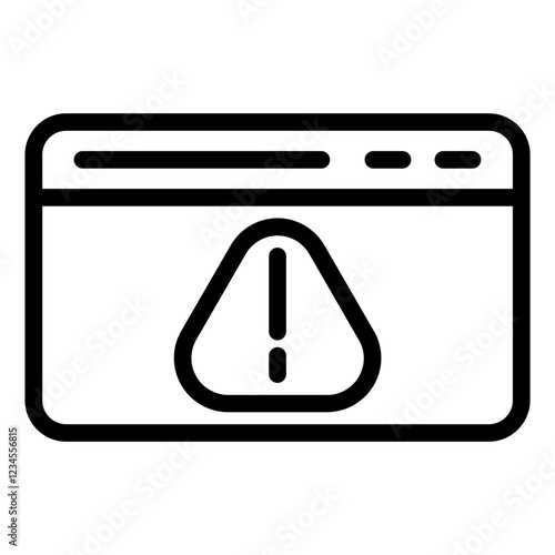 Web Alert Icon