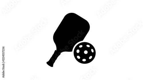 Pickleball Paddle Vector Art