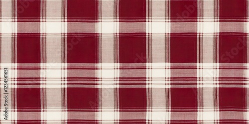 Crimson & Cream Plaid: A cl...