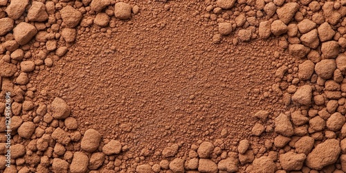 Cocoa Powder Frame: A rich,...