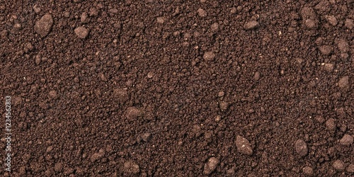 Dark Brown Soil Texture