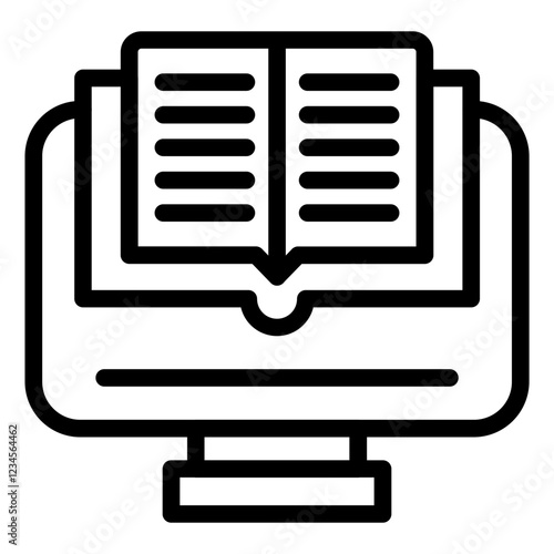 Online Book Icon