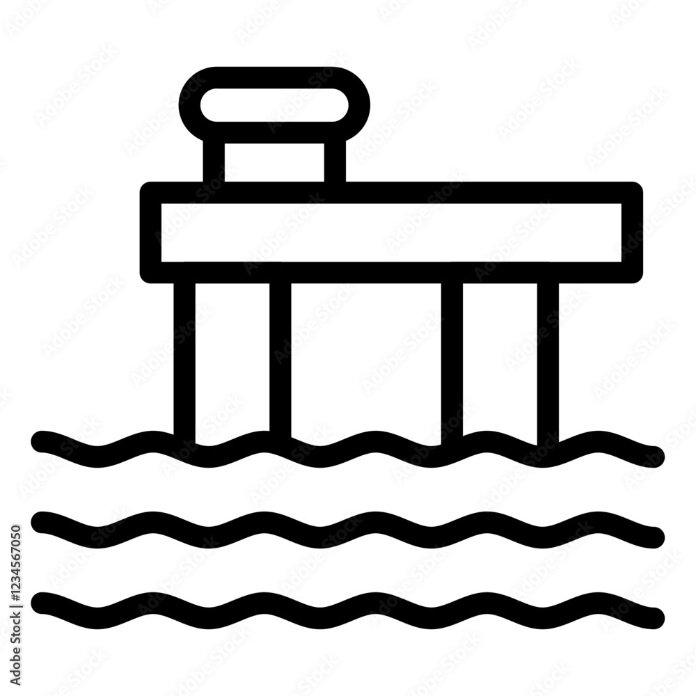 Fototapeta premium Dock Icon