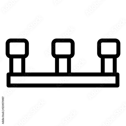 Hurdles Race Icon