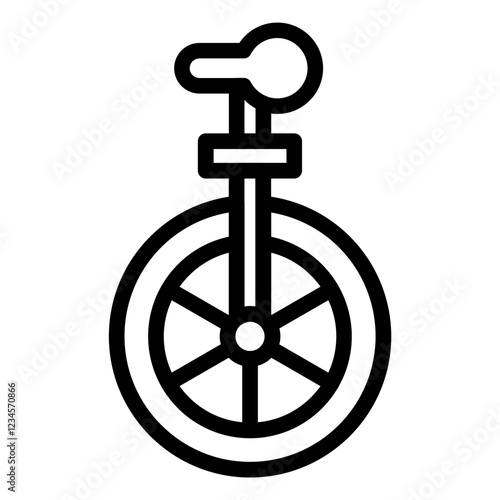 Unicycle Icon