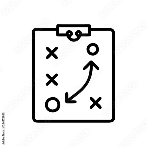 tactical plan icon design