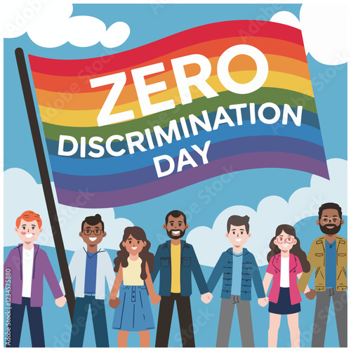 Zero Discrimination Day flyer 39.eps