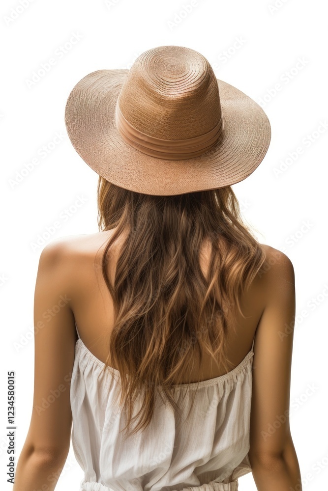 Summer outfit adult woman back. Summer outfit adult woman back.