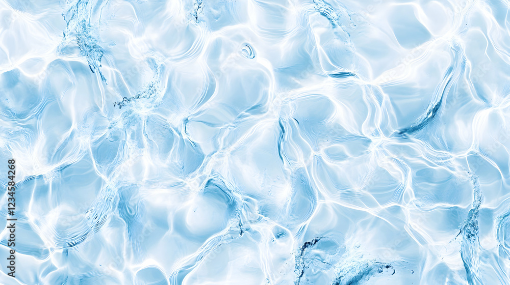 Abstract light blue water texture, flowing ripples, background, website design Abstract light blue water texture, flowing ripples, background, website design