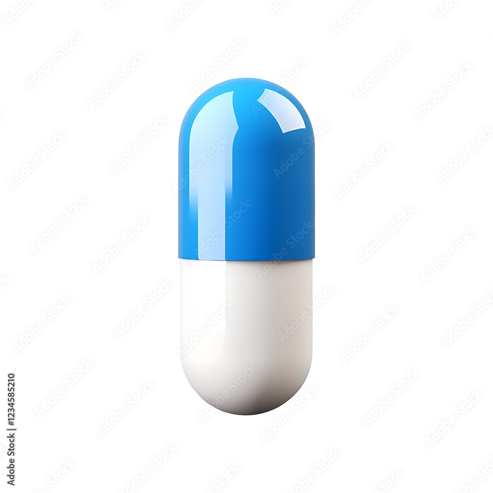 A Pill Capsule. A Pill Capsule.