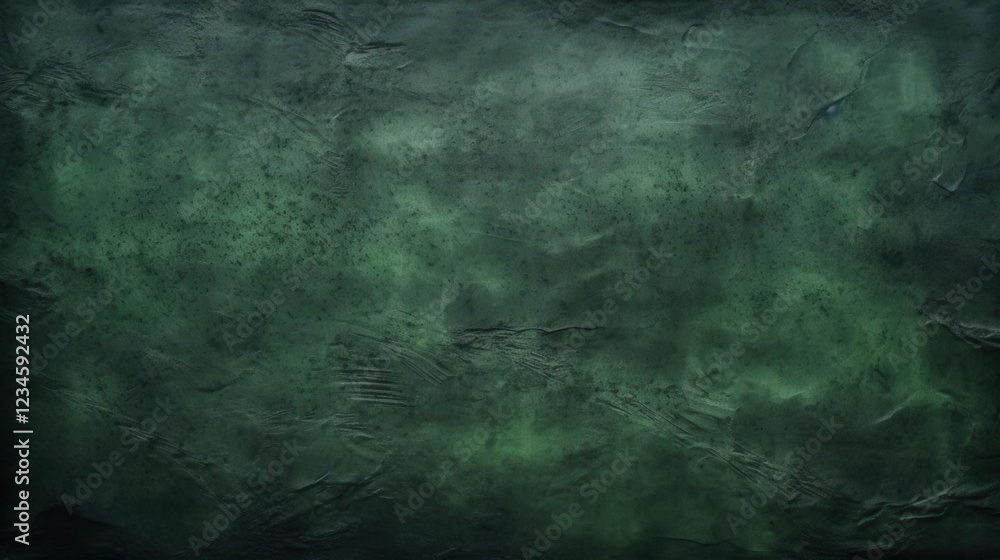 Obraz premium Dark Green Concrete Background Texture Ideal for Use in Digital Designs, Abstract Art Projects, or Creative Presentations in Artistic Contexts