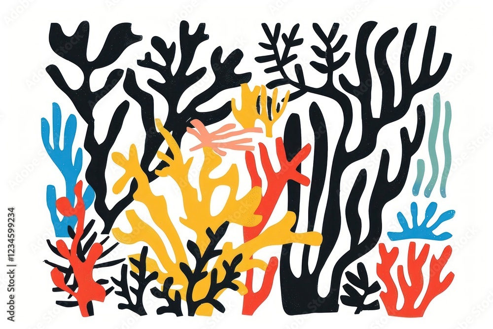 Coral painting graphics dynamite. Coral painting graphics dynamite.