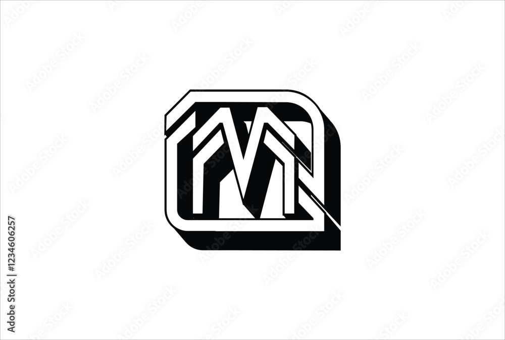 Elegant Letter M logo Vector Template Initial Letter M Logo Design. Creative And Modern M logo