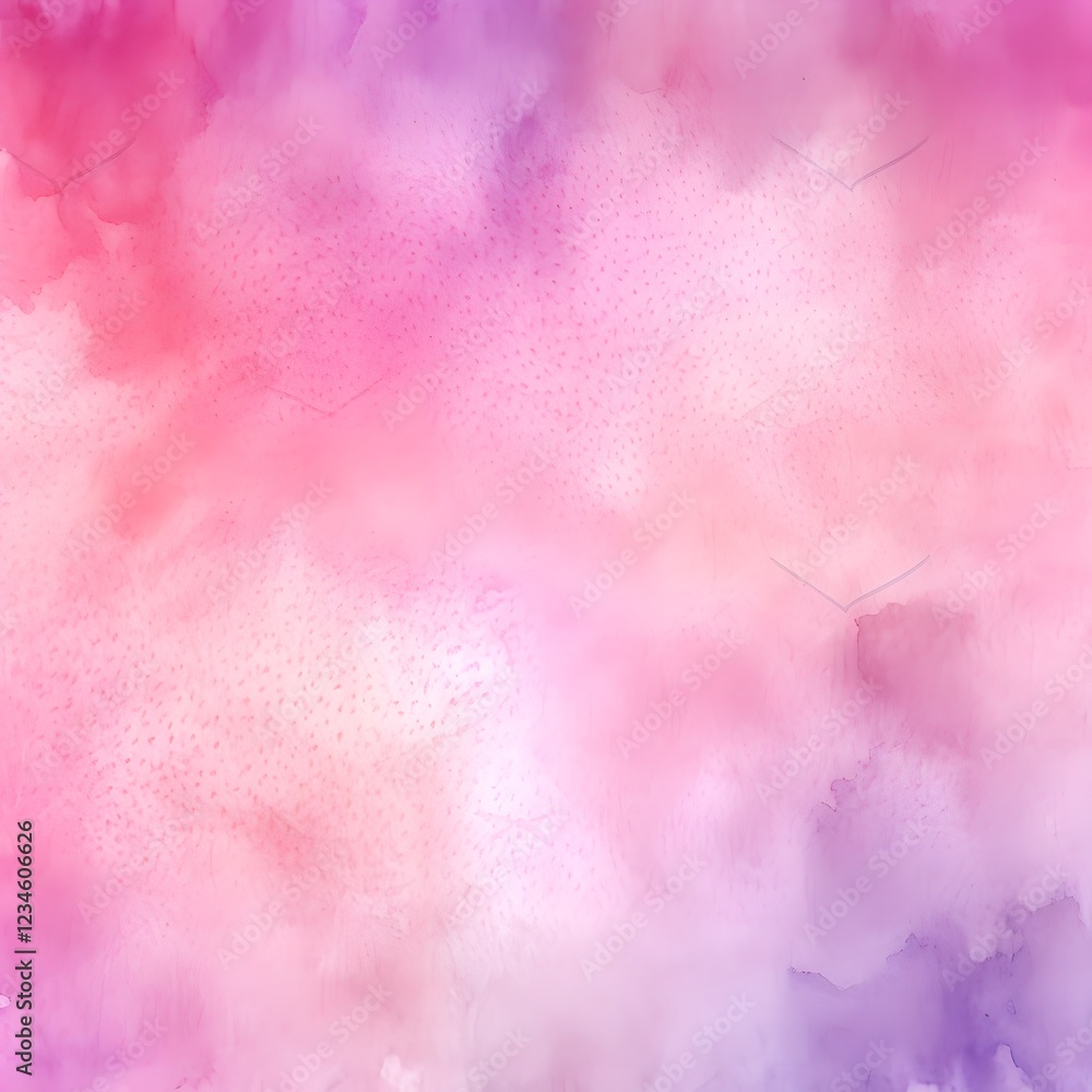 Fototapeta premium Abstract Watercolor Wash: Pink and Purple Gradient