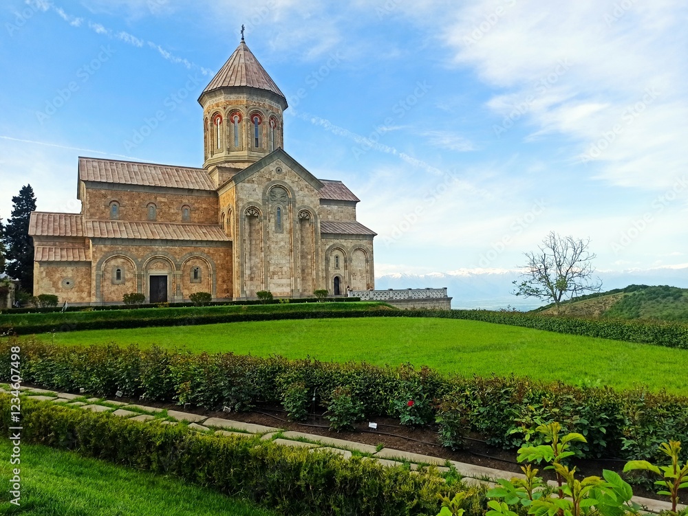 Naklejka premium church of St. Nino (Bodbe convent)