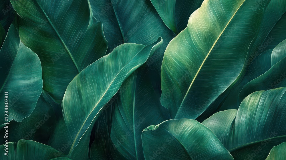 A close up of green leaves with a bright green color A close up of green leaves with a bright green color