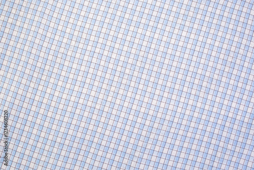 Checkered pattern shirt or table cloth , abstract backdrop close up photo