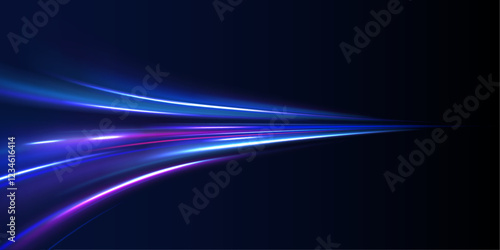 Iight background, speed, wavy, swirl,curve,speedy,vector. Abstract background rotational border lines. Neon stripes in the form of drill, turns and swirl. 