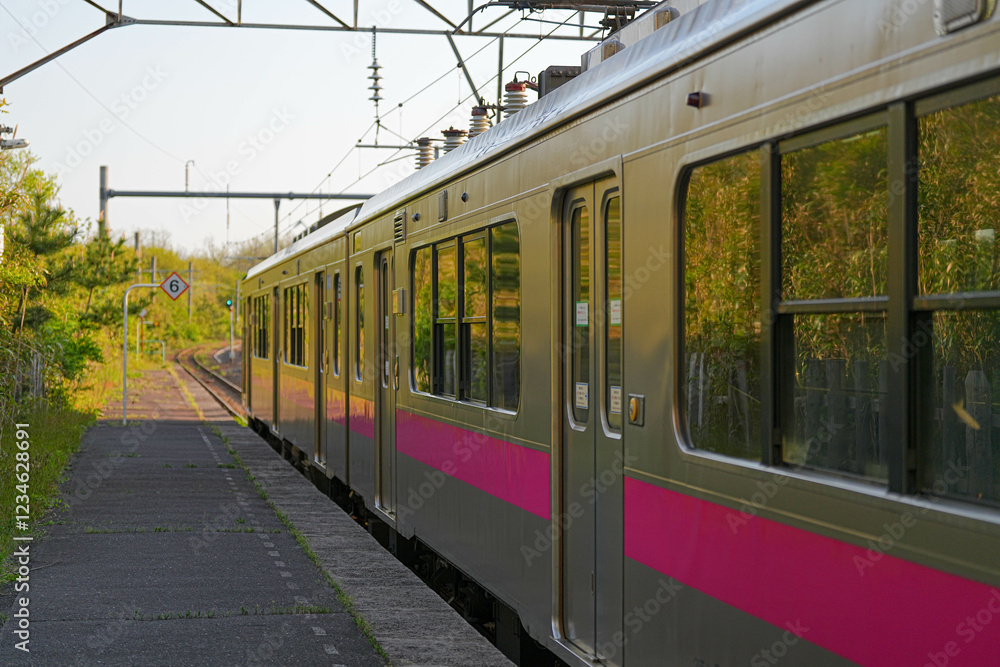 Obraz premium 上浜駅