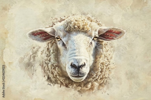 Wallpaper Mural Sheep livestock wildlife animal. Torontodigital.ca